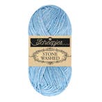 Scheepjes Stone Washed 50 gr - 845 Royal Azurite, Verzenden, Nieuw