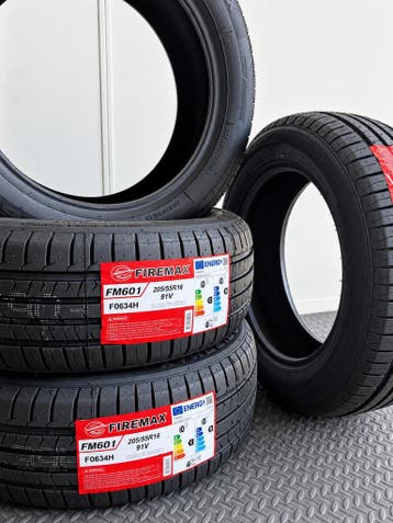4x 205/55 R16 ZOMER– €285 INCL. GRATIS MONTAGE | VOORRAAD, Ophalen, 16 inch, Nieuw, 205 mm