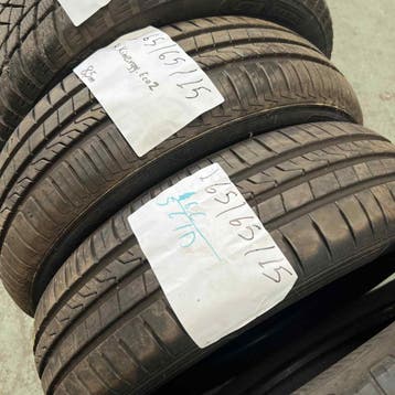 2 x Hankook 165-65-15 Zomerbanden 8,5mm, Gebruikt, 15 inch, Ophalen of Verzenden, Band(en)
