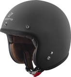 Bogotto H541 Solid Mat Zwart Jethelm, Motoren, Jethelm, Nieuw met kaartje, Overige merken, Heren