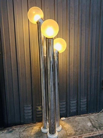 OMA - OMA - Staande lamp - Metaal, Glas - Vloerlamp