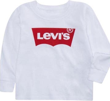 Levi’s longsleeve baby wit unisex - 62 (2-4 maanden), Ophalen of Verzenden, Nieuw