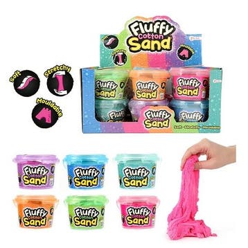 12 pot rekbaar zand 300 gr. 35250Z van €44,99 voor €22,49, Ophalen of Verzenden, Nieuw