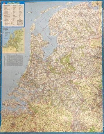 Klassikale kaart Nederland (Falk), Verzenden, Nieuw