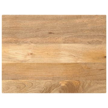 vidaXL Tafelblad rechthoekig 90x70x3,8 cm massief mangohout, Huis en Inrichting, Tafels | Eettafels, Verzenden, Nieuw