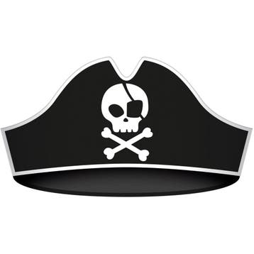Pirate Party Piratenhoeden Zwart (6st), Kleding | Dames, Carnavalskleding en Feestkleding, Ophalen of Verzenden, Nieuw