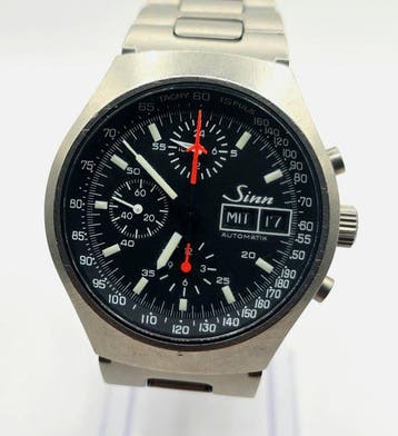 Sinn GMT - Automatic - Chronograph - Titan Ref. 157 - Cal., Nieuw