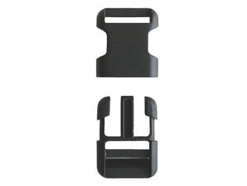 Fast Rider Fietstas Steeksluiting Clip Klein  25mm zwart, Verzenden, Nieuw