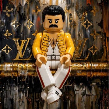 Lego Merchandise - [XXL] Freddie Mercury versione LEGO in, Nieuw