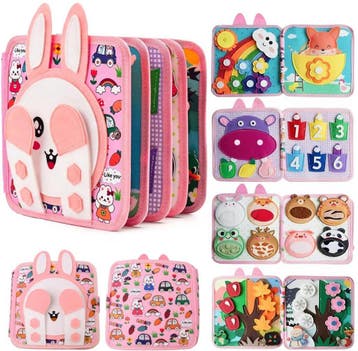 Set met 2 zachte baby rammelaars Sweet Dog, Ophalen of Verzenden, Nieuw, Kraamcadeau