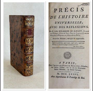 Berardier - Précis de l’histoire universelle - 1776