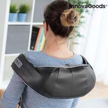 2dekans | InnovaGoods Massaki - Shiatsu - Massageapparaat -, Ophalen of Verzenden, Zo goed als nieuw