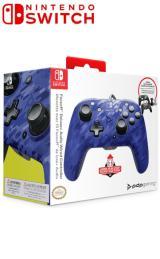 PDP Nintendo Switch Pro Controller Face off deluxe+ Blue, Ophalen of Verzenden, Zo goed als nieuw