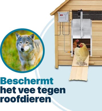 2dekans | Automatische Kippendeur - Met Infraroodsensor -, Ophalen of Verzenden, Zo goed als nieuw, Merkloos