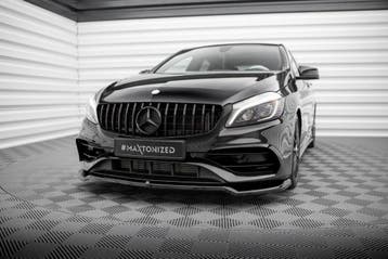 Front Splitter V.1 Mercedes-Benz A AMG-Line W176 Facelift, Verzenden