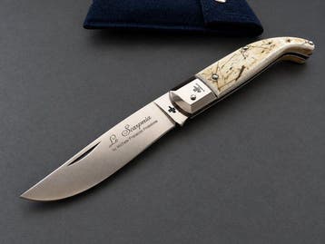 Fraraccio Coltello Fraraccio Scarperia cm 20 in Corno Antico