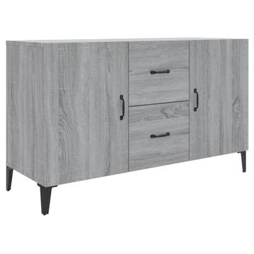 Dressoir bewerkt hout | 35% Korting, Pak je kans, Huis en Inrichting, Kasten | Dressoirs, Overige materialen, 100 tot 150 cm, Ophalen of Verzenden