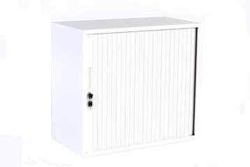 Roldeurkast wit laag STOR 80  80x43x72,5, Ophalen of Verzenden, Nieuw