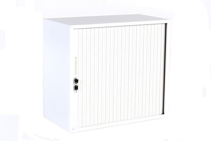 Roldeurkast wit laag STOR 80  80x43x72,5, Huis en Inrichting, Kasten | Overige, Ophalen of Verzenden