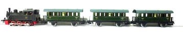 Märklin H0 - 3029, 3x 327/1 - Treinset (4) - TenderstoomLoc, Nieuw