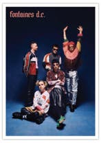 Posters - Poster Fontaines D.C. - Fontaines D.C., the band, Verzenden, Zo goed als nieuw