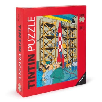 Kuifje De Raket Puzzel + Poster (1000 stukken), Verzamelen, Ophalen of Verzenden, Nieuw