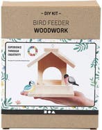 DIYkit Pakket Hobbyset Vogelvoederhuis maken met instructie, Ophalen of Verzenden, Nieuw