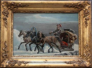 Alexander Osipovich Orlovsky (1777-1832), Circle of - À pair, Antiek en Kunst