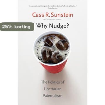 Why Nudge? - Cass R. Sunstein 9780300212693, Verzenden, Zo goed als nieuw, Cass R. Sunstein