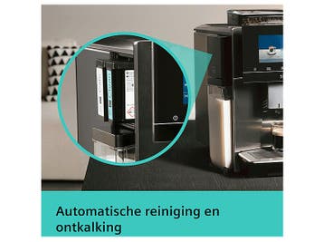 Siemens -  Eq.900 Volautomatische Espressomachine Zwart, Afneembaar waterreservoir, Verzenden, Espresso apparaat, Nieuw