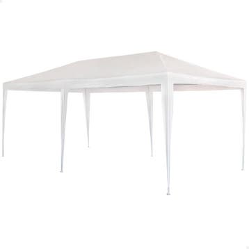 Tuinpaviljoen 3x6m - Stalen Frame | Retourdeal 54% Korting, Gebruikt, Minder dan 4 meter, Paviljoen, 5 tot 8 meter