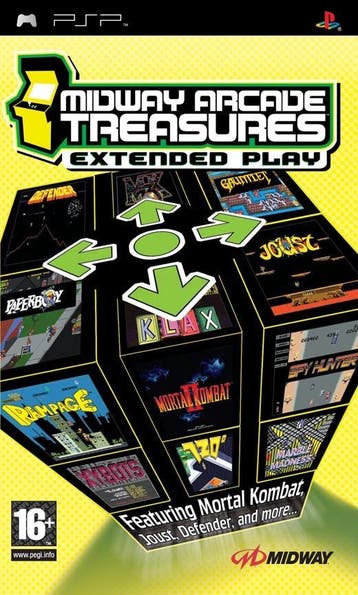 PSP Midway Arcade Treasures: Extended Play, Verzenden, Zo goed als nieuw
