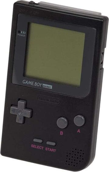 Nintendo Game Boy Pocket Zwart (Nette Staat & Krasvrij Sc..., Spelcomputers en Games, Ophalen of Verzenden, Zo goed als nieuw