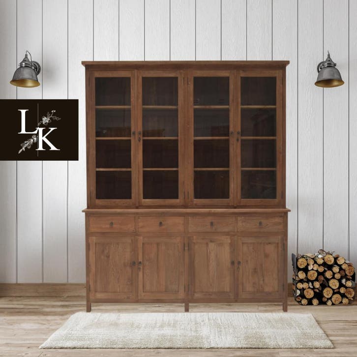 Landelijke klassieke kast, buffetkast, ladekast, servieskast, Huis en Inrichting, Kasten | Buffetkasten, 200 cm of meer, 25 tot 50 cm