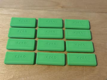 Set DryFit dominos 6x40mm voor Festool Domino - 12 stuks, Verzenden, Nieuw