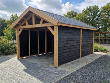 Veiling - Klassieke garage met zadeldak 550x410x340 cm