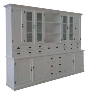 Buffetkast wit Baarn XL 20 laden 300cm, Ophalen of Verzenden, Nieuw