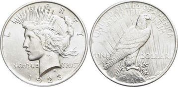 Dollar 1923 Vereinigte Staaten von Amerika, Verzenden