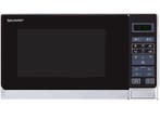 Sharp -  R-242ww - Magnetron 800 W - Inhoud 20 L, Witgoed en Apparatuur, Magnetrons, Minder dan 45 cm, Verzenden, Nieuw, Draaiplateau