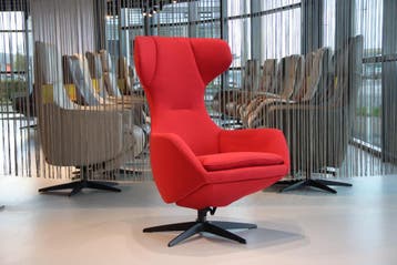 Design relaxstoel Gealux Arc 8019 Stof met 1 motor + accu., Ophalen of Verzenden, Nieuw, Stof, Design, modern