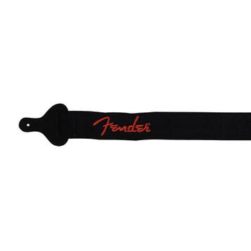 Fender 990662015 gitaarriem, 5cm breed, Poly Logo, rood, Ophalen of Verzenden, Nieuw