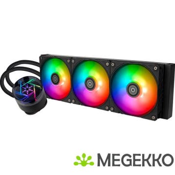 Silverstone NovaPeak 360 ARGB Zwart, Verzenden, Nieuw