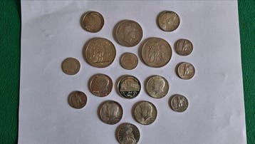 Wereld. Collection of coins