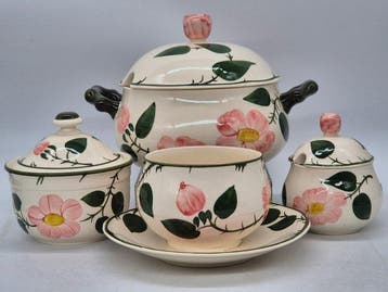 Eetservies - Villeroy & Boch – Servier-Set Wild-Rose –