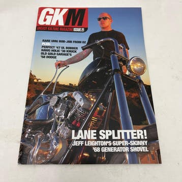 Greasy Kulture Magazine #21, Boeken, Auto's | Boeken, Ophalen of Verzenden, Zo goed als nieuw, Overige merken