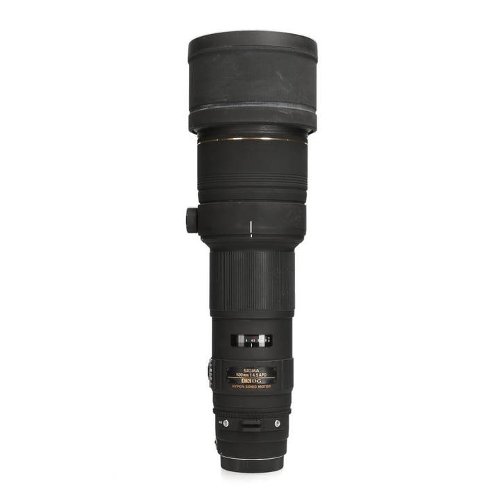Sigma 500mm f/4.5 EX APO DG HSM - Canon EF · 1 jaar garantie, Audio, Tv en Foto, Fotografie | Lenzen en Objectieven, Zo goed als nieuw