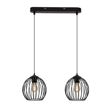 Industriële hanglamp zwart, Wiro, Ophalen of Verzenden, Nieuw, Metaal, Industrieel
