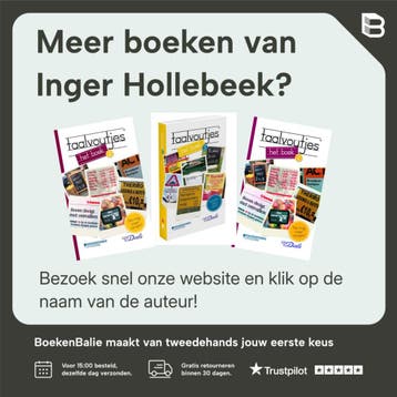 Taalvoutjes - Inger Hollebeek 9789058269843, Boeken, Verzenden, Zo goed als nieuw, Inger Hollebeek