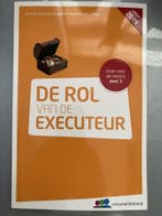 De rol van de executeur 9789059514300 Esther van As, Verzenden, Zo goed als nieuw, Esther van As