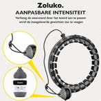 2dekans | Zoluko Hoelahoep XXL - Weighted - Fitness - 130cm, Ophalen of Verzenden, Zo goed als nieuw